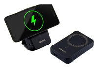 PR100-12BK - ADATA PR100-12BK batería externa Polímero de litio 10000 mAh Cargador inalámbrico Negro