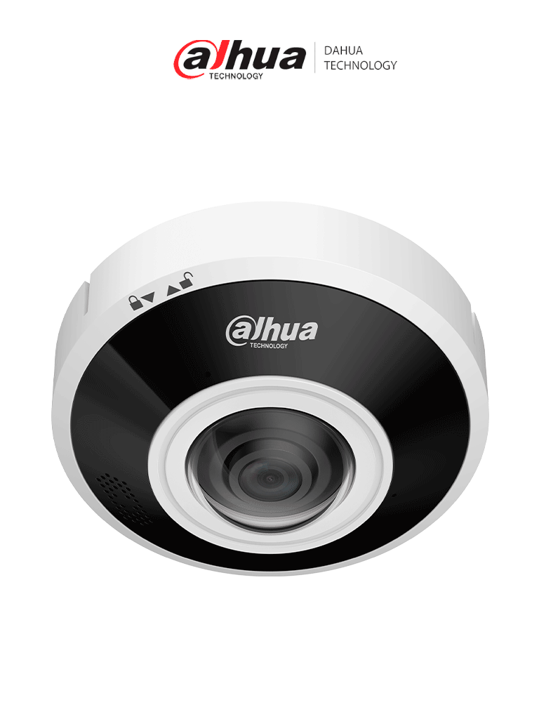 Dahua Cámara IP Fisheye DH-IPC-EBW5641-AS 6MP, WDR, PoE, Audio Bidireccional
