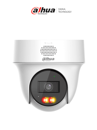 DAHUA Cámara PT IP Domo 2 MP, Lente 2.8 mm, Detección de Humanos, PoE, IP66