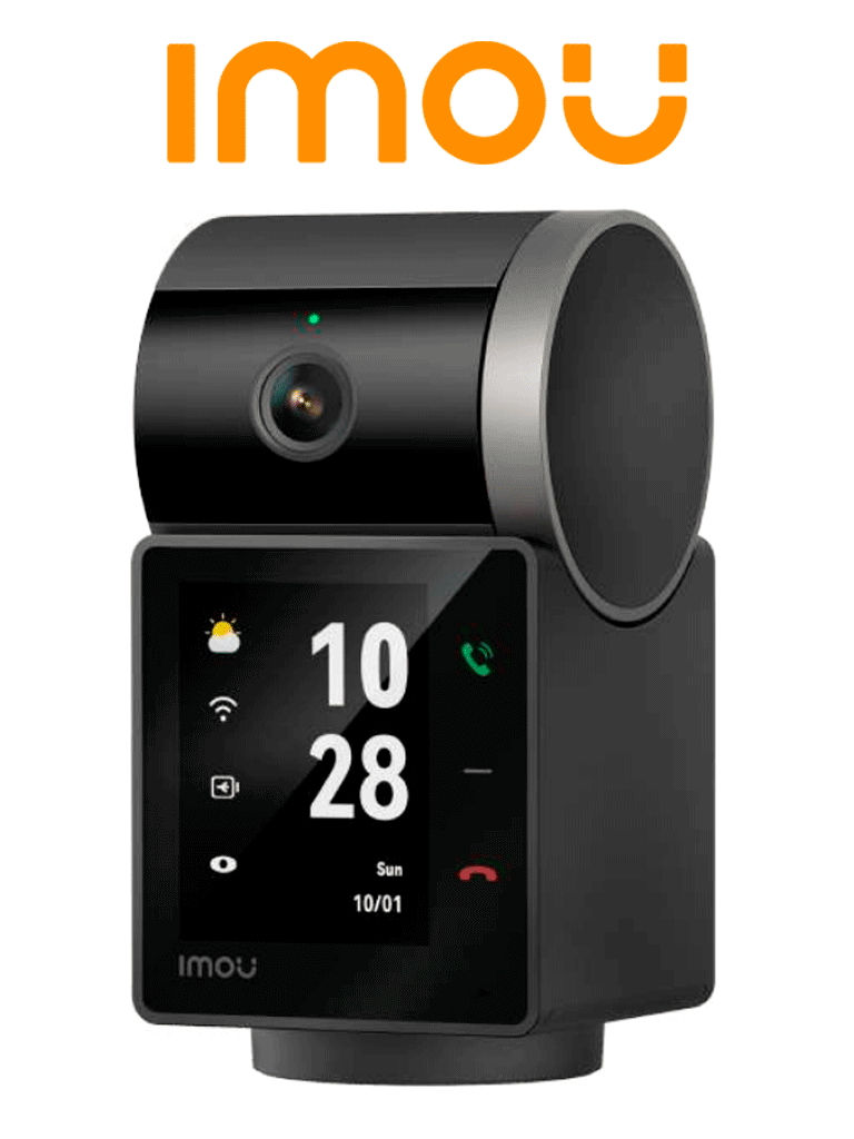Cámara IP PT Wifi IMOU Rex VT 5MP, Modo privacidad, Video intercom, Disuasión activa, Smart detection, Audio bidireccional