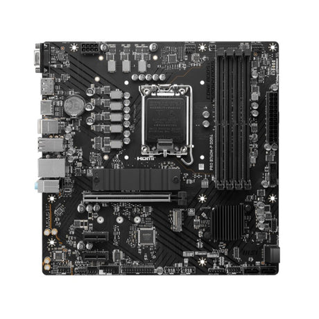 Tarjeta Madre MSI Pro B760M-P, M.2 PCIe 4.0, DDR5 4x128GB, 6800MT/s, S-1700