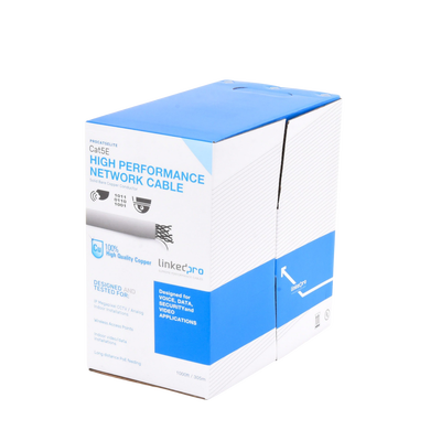 LinkedPRO PRO-CAT-5E-LITE cable de red Gris 305 m Cat5e U/UTP (UTP) | Cables de red