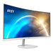 PRO MP341CQW - MSI Pro MP341CQW Monitor 86,4 cm (34") 3440 x 1440 Pixeles UltraWide Quad HD Blanco