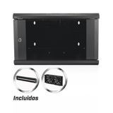 PS06550G - Precision Gabinete de Pared 19 in / 6U / Profundidad 455 mm (17.9 in) PS06550G