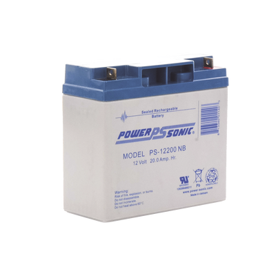 PS-12200-NB2 - Power Sonic Batería de Respaldo AGM/VRLA / 12V / 20Ah PS-12200-NB2