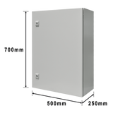 PST-5070-25A - Precision Gabinete de Acero para Intemperie / IP66 / IK10 PST-5070-25A
