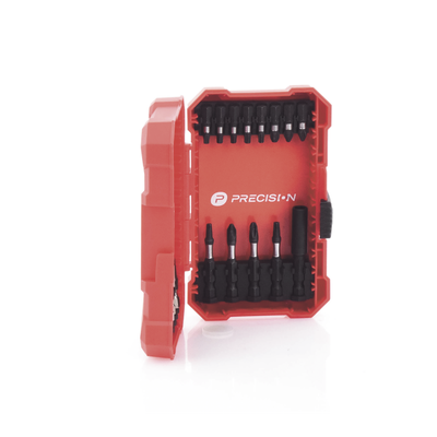 PST-C010-02 - Precision Juego de Puntas y Brocas / 18 Piezas / Entrada Hexagonal 1/4" PST-C010-02