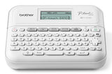 PTD410 - Brother PT-D410 impresora de etiquetas Transferencia térmica 180 x 180 DPI 20 mm/s Alámbrico TZe QWE