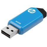 Memoria Flash USB PNY HP v150w 64GB Azul USB 2.0 Alta Velocidad