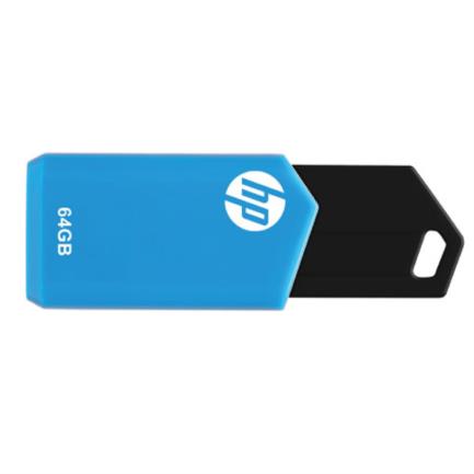Memoria Flash USB PNY HP v150w 64GB Azul USB 2.0 Alta Velocidad