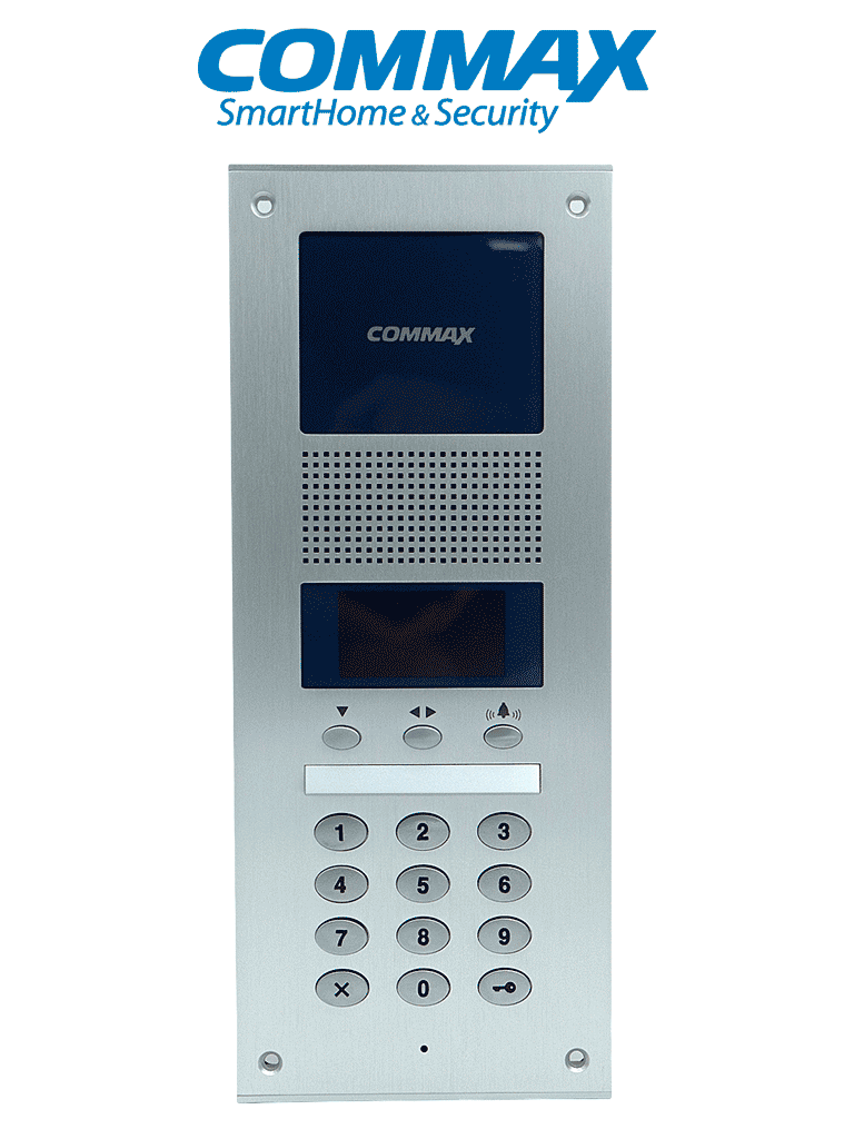Panel de Audio Commax DR2AG para Edificios Departamentales, 4-1000 Auriculares, Conexión por 2 Hilos