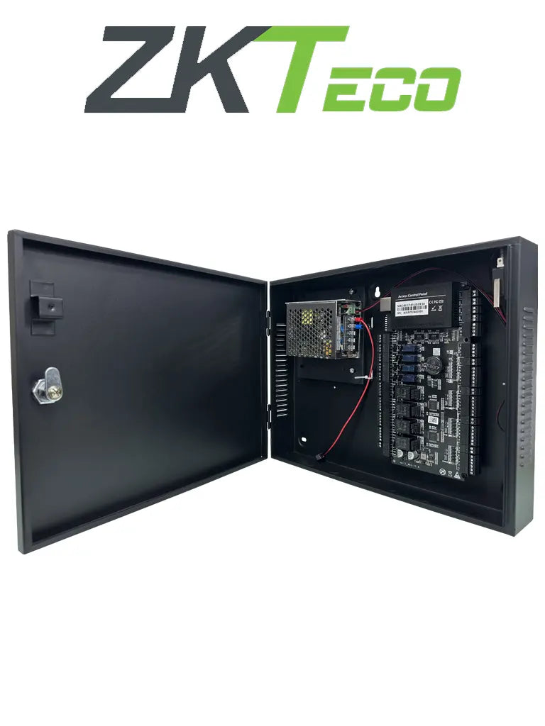 ZKTECO Panel de Control de Acceso C3-400 Plus, 4 Puertas, 100,000 Usuarios, RFID