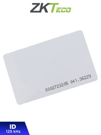ZKTECO IDCARDN - Paquete con 1 Tarjetas ID con Frecuencia de 125 kHz, 1 mm de Grosor con Folio Impreso