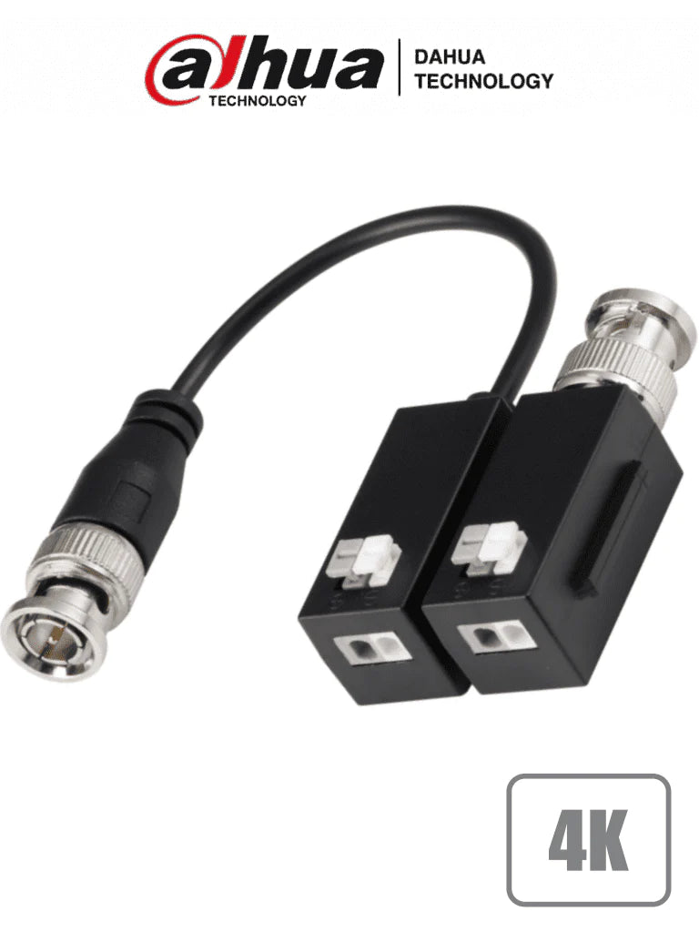 Dahua Technology DH-PFM800B-4K accesorios para cámaras de seguridad Balun de vídeo Universal Negro 400 m