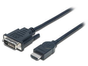 Adaptador Convertidor HDMI a DVI-D Manhattan, 3m, Color Negro