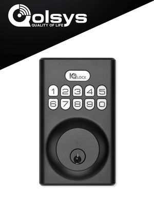 Qolsys IQDLK-PGK-MB cerradura inteligente Cerradura de puerta inteligente