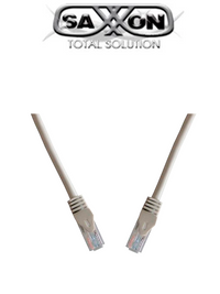 Cable patch cord UTP SAXXON P63UG, 3 Metros, CAT 6, Color gris
