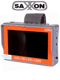 Saxxon TES07MC comprobador de cableado de voz/datos/vídeo (VDV, Voice/Data/Video) Gris, Naranja