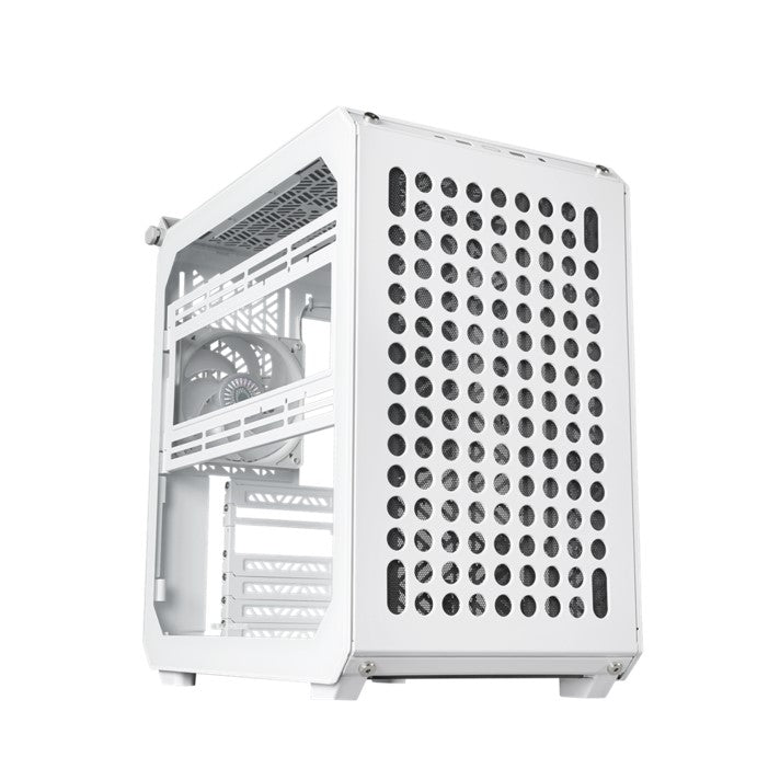 Gabinete Cooler Master Qube 500 ATX Blanco, 4 Puertos USB 3.0, Ventana Lateral, 360mm de Longitud
