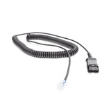 QD03 - Fanvil Cable Adaptador QD / Diademas HT101/HT201/HT202 / Teléfonos Analógicos, Digitales e IP