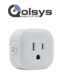 Qolsys QZ2142-840 enchufe inteligente 200 W Hogar, Oficina Blanco
