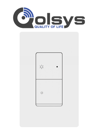 Qolsys IQDMR-PG regulador Atenuador e interruptor Blanco