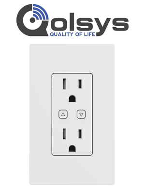 Qolsys IQ Smart Socket PG enchufe inteligente 1800 W Blanco
