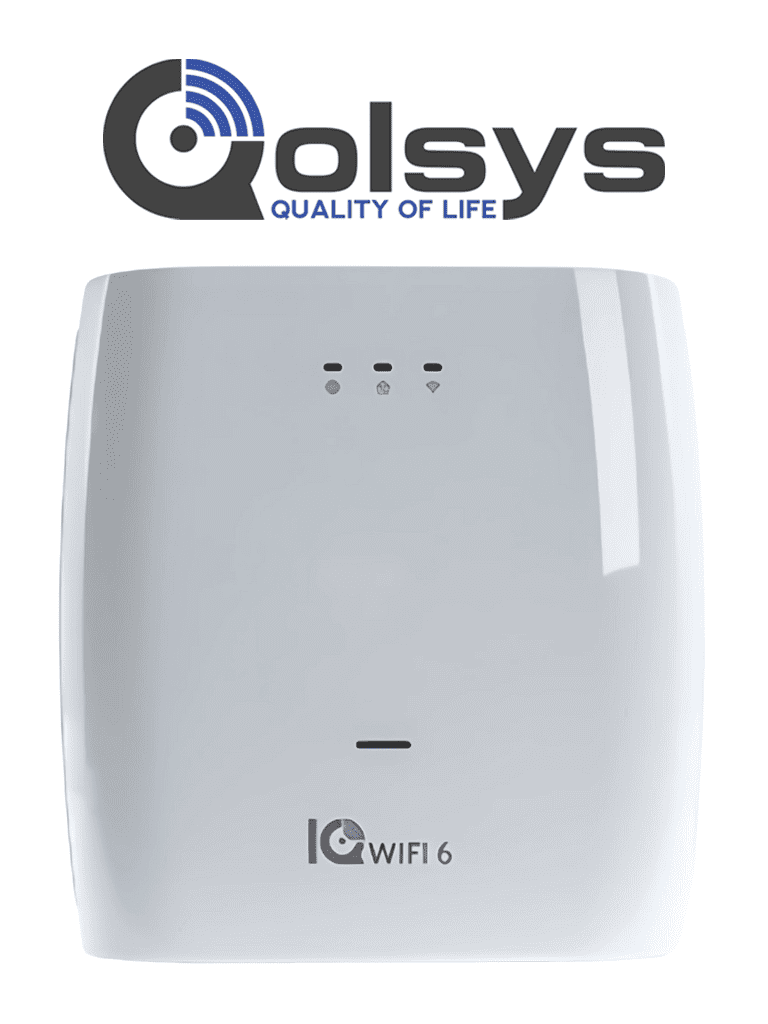 Router QOLSYS IQ WIFI 6 Dual Band 2.4GHz / 5GHz para Paneles Qolsys IQ4 y Hub, WiFi Gamer