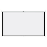 PANTALLA PROYECCION MANUAL QIAN GUDING QPG-69503 120" BLANCA MATE, RETRACTIL, 16:9, 270X202CM
