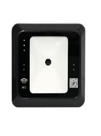 Lector Esclavo QR500B ZKTECO, NFC, Tarjeta Mifare 13.56MHz, DC 12V/5V USB, Cable USB, Wiegand, InBio, Serie C3