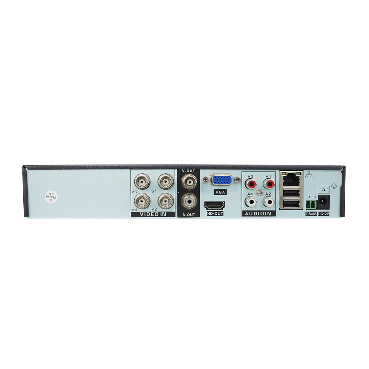 DVR QIAN YAOQSS-DVR4H 4 Canales Full HD 1080N, Pentahíbrido, H264, 1 Disco Duro 1TB