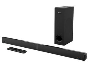 Barra de sonido Ghia GSB-014 100W RMS, 2.1 canales, Bluetooth, USB, 3.5mm, Control Remoto