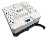 R-AVR1808 - CDP R-AVR1808 1800VA/1000W AVR, 8 Salidas, 175 Julios, Proteccion RJ45, 120 Vac Regulador de Voltaje 120 V 50/60 Hz 12 A 120 V