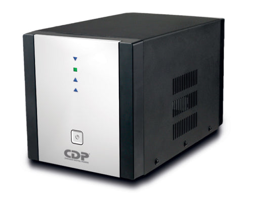 R-AVR3008 - CDP R-AVR3008 3000VA/1500W AVR, 8 Salidas, 525 julios, Sistema de retardo de encendido, Proteccion Coaxial, 120 Vac Regulador de Voltaje 120 V 50/60 Hz 20 A 120 V
