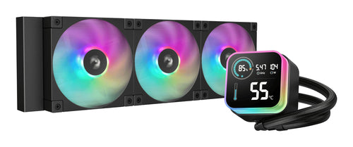R-LQ360-BKLSMW-G-1 - DeepCool LQ360 sistemas de refrigeración para ordenadores Procesador Kit de refrigeración líquida 12 mm 38,71 dB