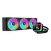 R-LQ360-BKLSMW-G-1 - DeepCool LQ360 sistemas de refrigeración para ordenadores Procesador Kit de refrigeración líquida 12 mm 38,71 dB