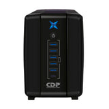 NO BREAK CDP R-UPR 508 500VA 250 WATTS 8 CONTACTOS TIPO NEMA 5-15R( 4 CONTACTOS CON RESPALDO,AVR Y SUPRESION DE PICOS)MONOFASICO ALIMENTACION 120V TIEMPO DE RESPALDO 15 MIN