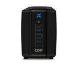 R-UPR758 - NO BREAK CDP 750VA 350W 8 CONTACTOS ENTRADA 120V SALIDA 80-145V