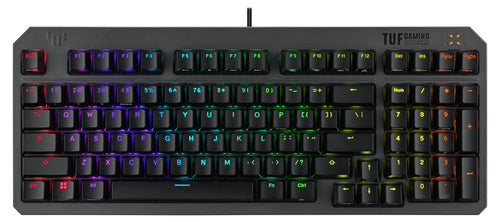 RA07 TUF K3 GEN II/RD/CA/ABS - ASUS TUF Gaming K3 Gen II Teclado Juego Alámbrico USB Switch de tecla optomecánico