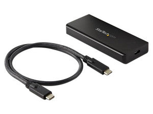 Gabinete StarTech para disco duro M.2 NVMe, USB-C, Color Negro, Convierte SSD interno a externo