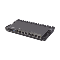 Mikrotik RB5009UG+S+IN router 2.5 Gigabit Ethernet Negro