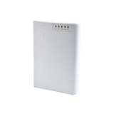 RB750P-PBr2, PowerBox, RB 5 Eth 650Mhz CPU 64MB RAM PoE Pasivo en Eth2-5