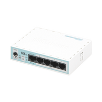 Mikrotik hEX lite router Blanco