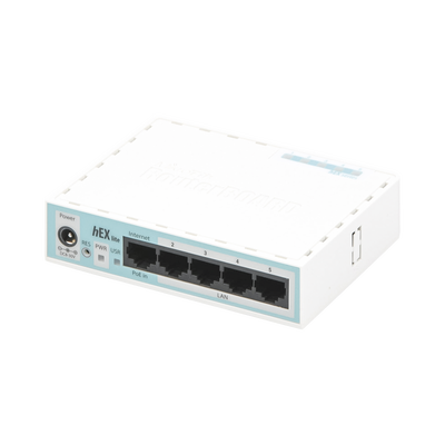 RB750r2, RB hEX lite 5 Eth 64MB RAM 850Mhz CPU LN4