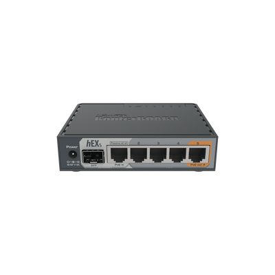 RB760iGS, RB 5 EthGb SFP 880Mhz CPU dual 256MB RAM
