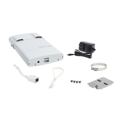 RB912UAG-5HPnD-OUT, (BaseBox 5) Punto de Acceso Conectorizado de 5GHz 802.11 a/n, Hasta 1000mW.