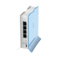 Mikrotik RB941-2ND-TC punto de acceso inalámbrico 300 Mbit/s Azul, Blanco