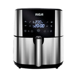 RCA RC-107 freidora Sencillo 8 L 1800 W Freidora de aire caliente Negro, Acero inoxidable