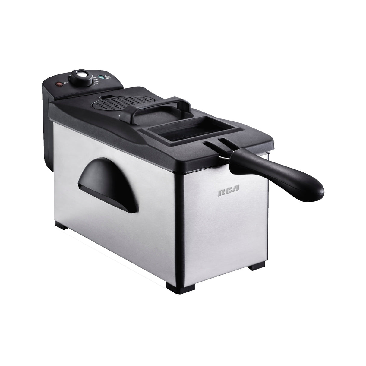 RCA Freidora RC-DF303 3L, 1500W, 3 Niveles de Temperatura, Diseño Compacto