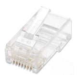 Intellinet 502344 conectores RJ-45 Transparente Policarbonato Cat6